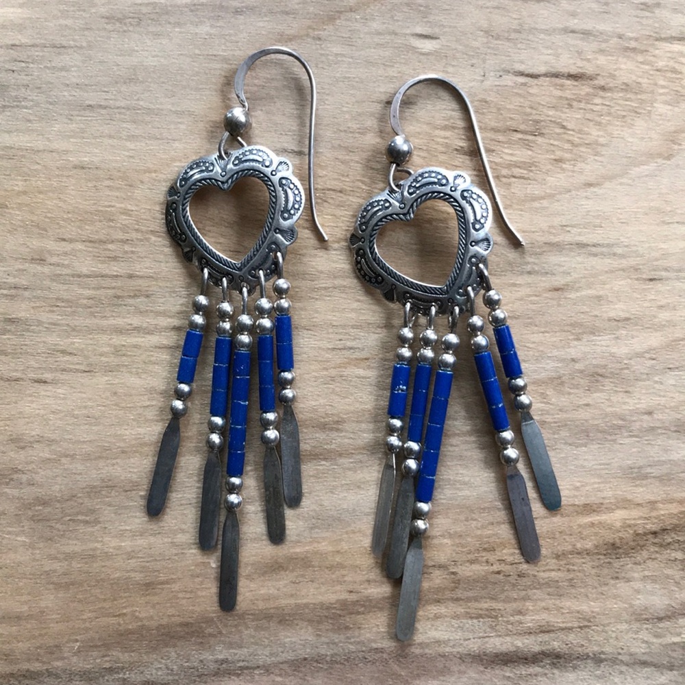 Western Heart Earrings
